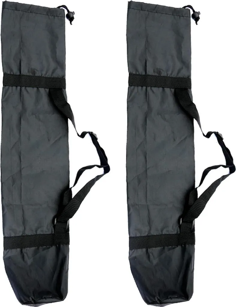Sac de Yoga Grand Noir 2 pièces en 210D Oxford, Housse de Bolster Yoga