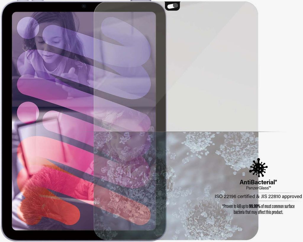 PanzerGlass Apple iPad mini 8,3'' (2021) CF CamSlider AB Produktbild 