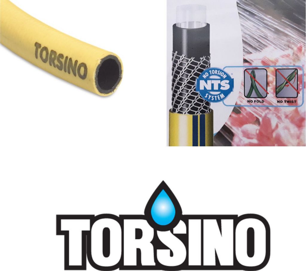 Torsino PVC-Wasserschlauch 1 Zoll (Ø 25 mm) - Meterware