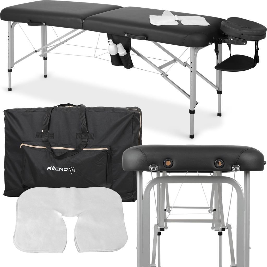 Habys Vera 2 Zonen Aluminium Massageliege | Massageliege Produktbild 