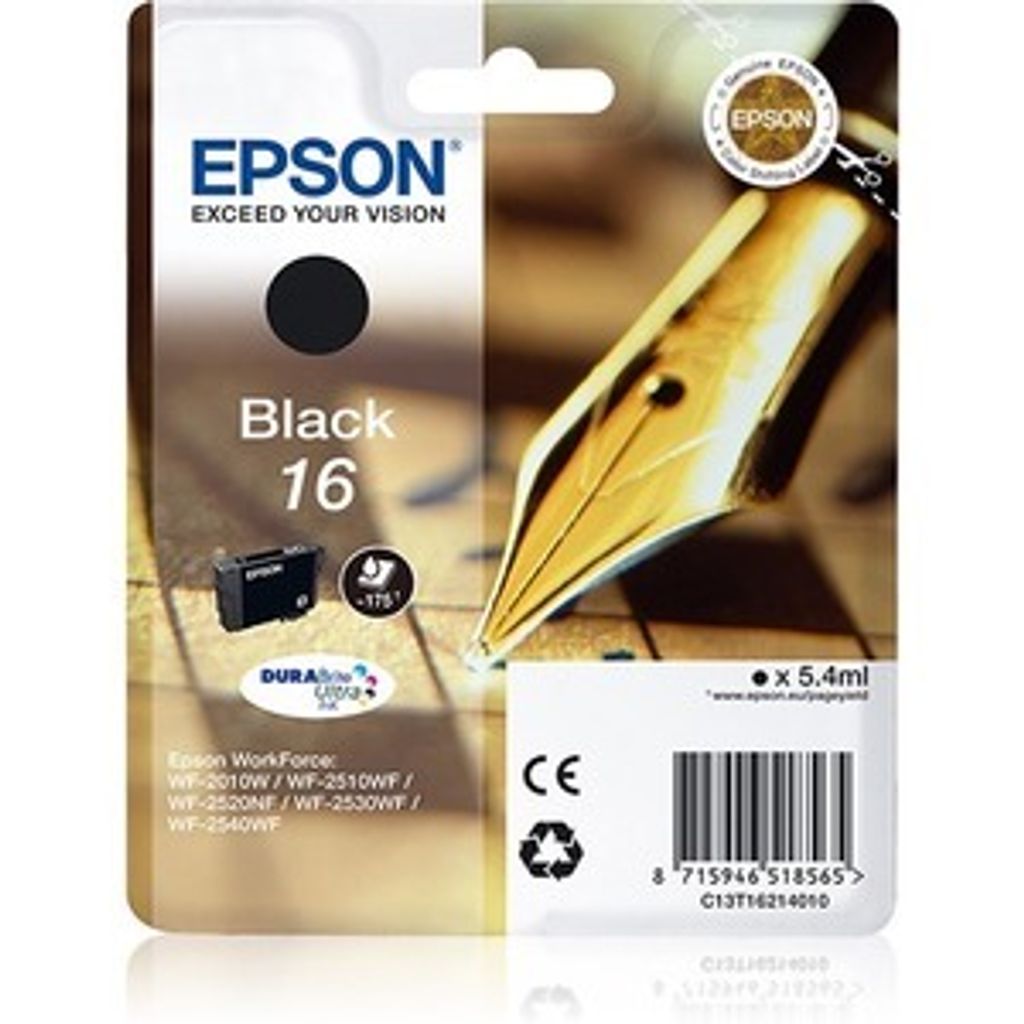 Epson Tintenpatrone - Schwarz - Tintenstrahl - 175 Seiten Produktbild 