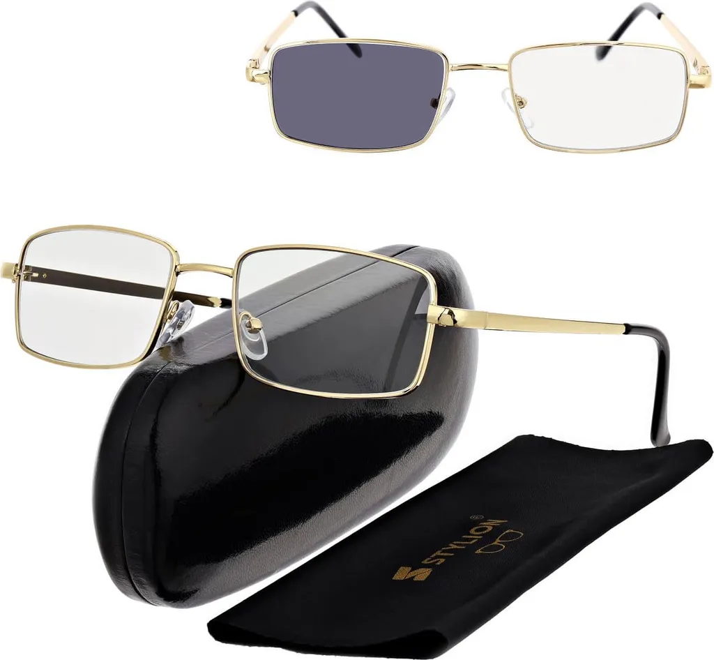 Occhiali da Vista 983 Nero - Montatura High-Tech Flessibile Uomo