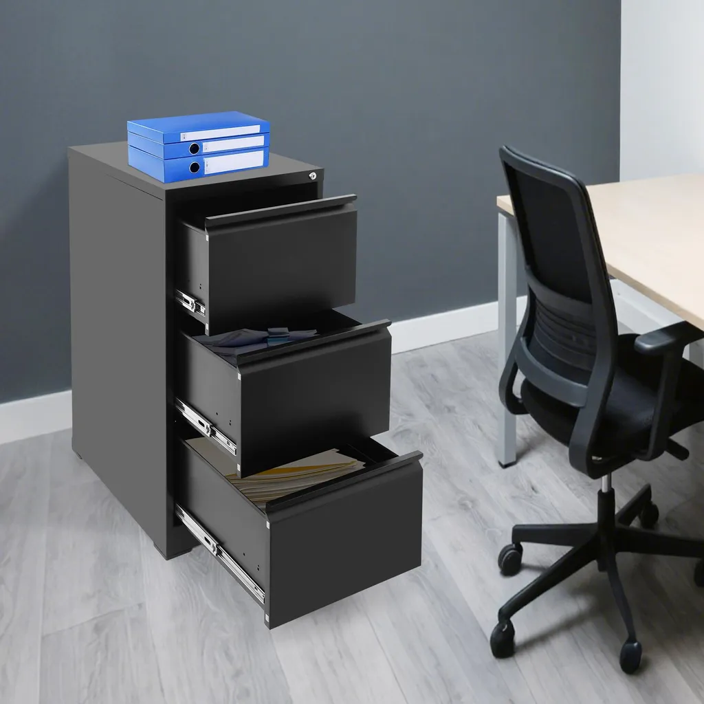 Broyeur de papier professionnel avec 3 compartiments et accès sécurisé - 2