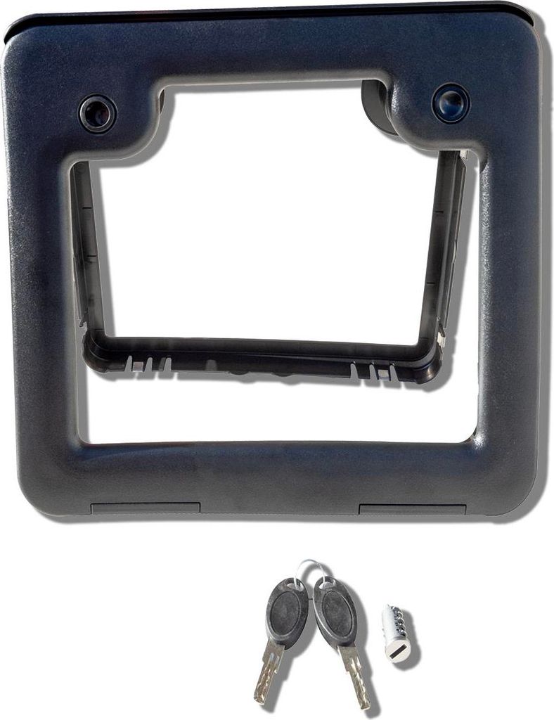 Thetford Serviceklappe Modell 3 – schwarz (Standardklappe für Cassetten-Toiletten)