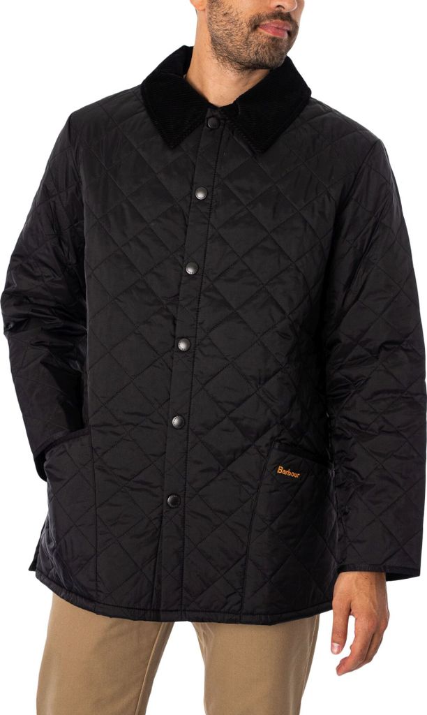 Barbour Steppjacke Liddesdale, Schwarz 3XL Produktbild 4