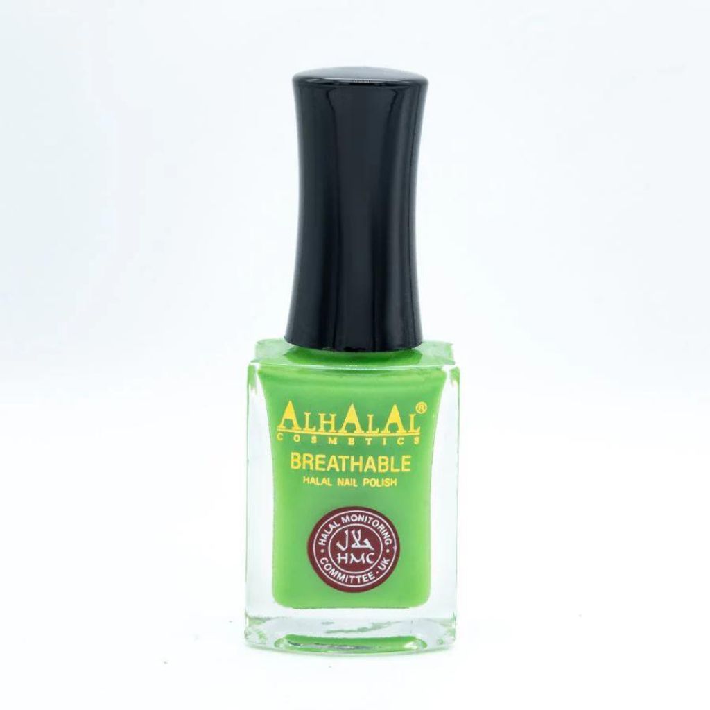 AL-165 MANIHA Grün Halal Nagellack | Wasserdurchlässig, Atmungsaktiv, Vegan & Alkoholfrei – Für Wudu