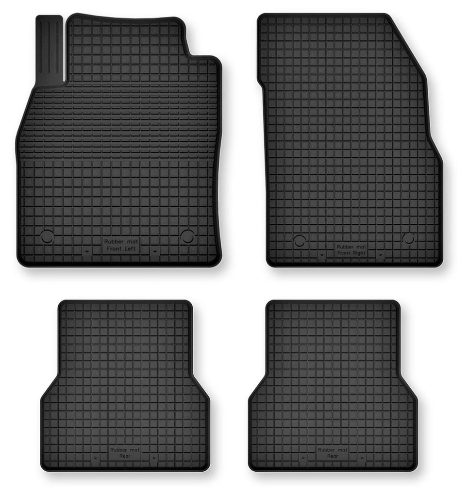 Tapis de sol en caoutchouc pour DS. DS3 Crossback 2018- Image du produit 