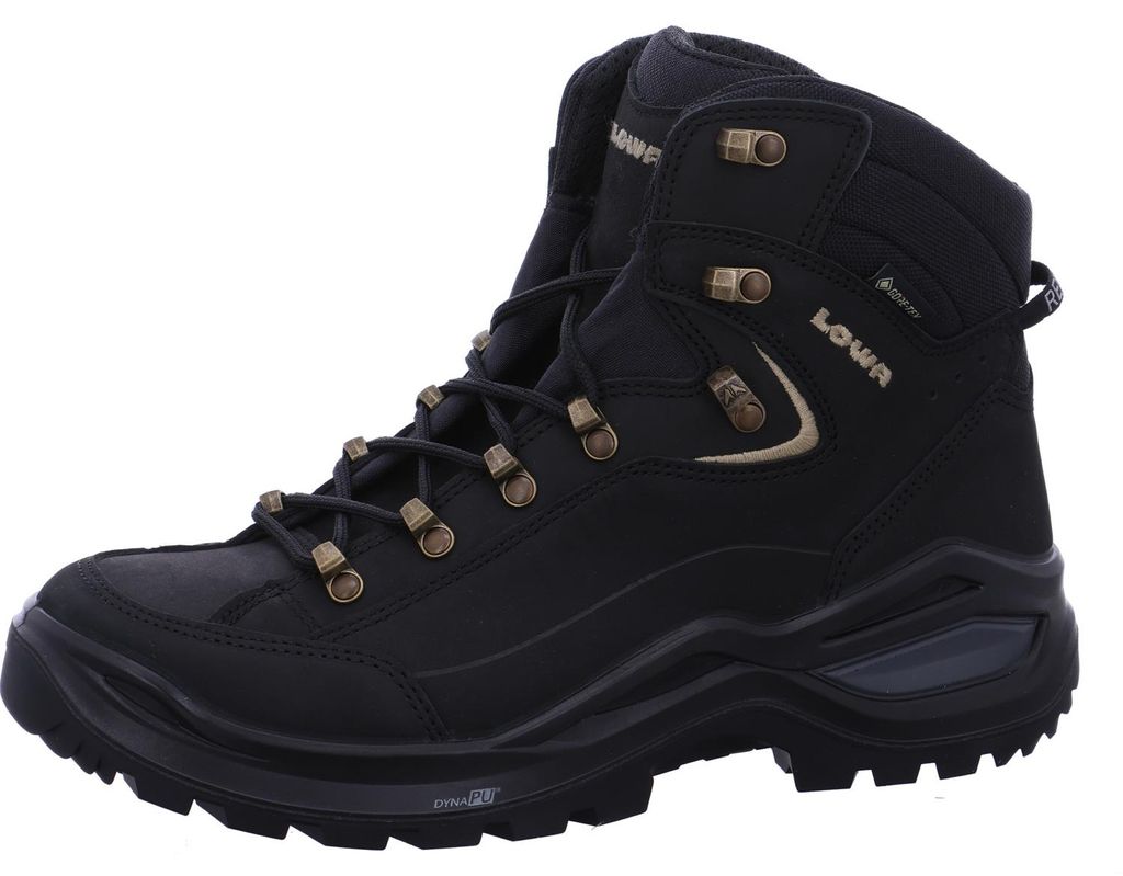 Lowa Renegade Evo GTX Mid Wanderstiefel Schwarz Produktbild 