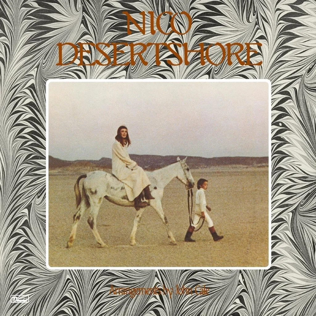 Nico Desertshore LP Vinyle avec Pochette Polyligne et Sticker Origine