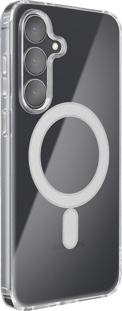 Avizar, Starre Hülle Galaxy S25 FE MagSafe Zubehör Kompatibel, Transparent