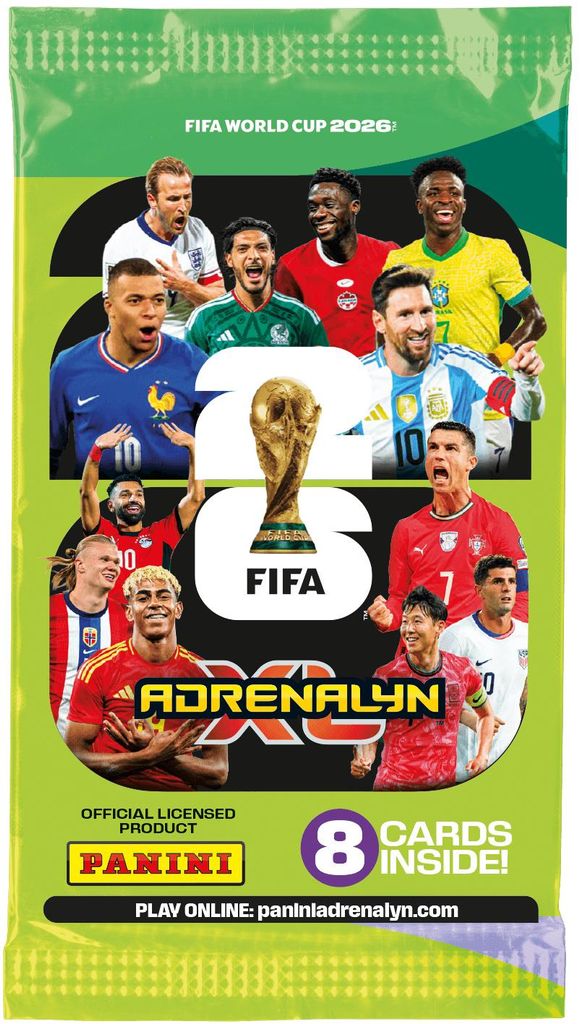 Panini Coupe du Monde FIFA 2026 Adrenalyn XL Pack de Cartes Image du produit 