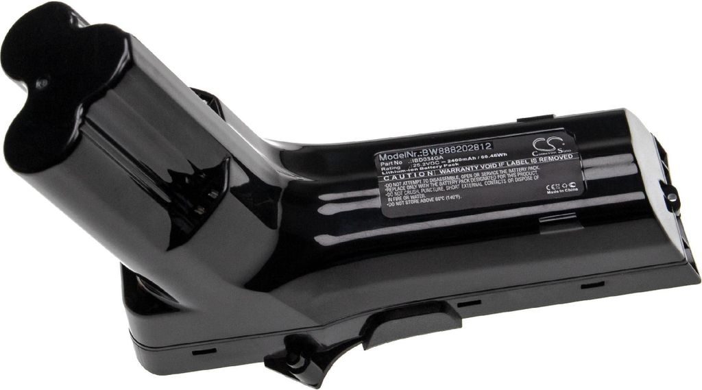 vhbw Akku kompatibel mit Philips SpeedPro Max XC7042/01, XC7043, FC6908, XC7043/01, FC6904/01 Staubsauger Schwarz (2400 mAh, 25,2 V, Li-Ion)