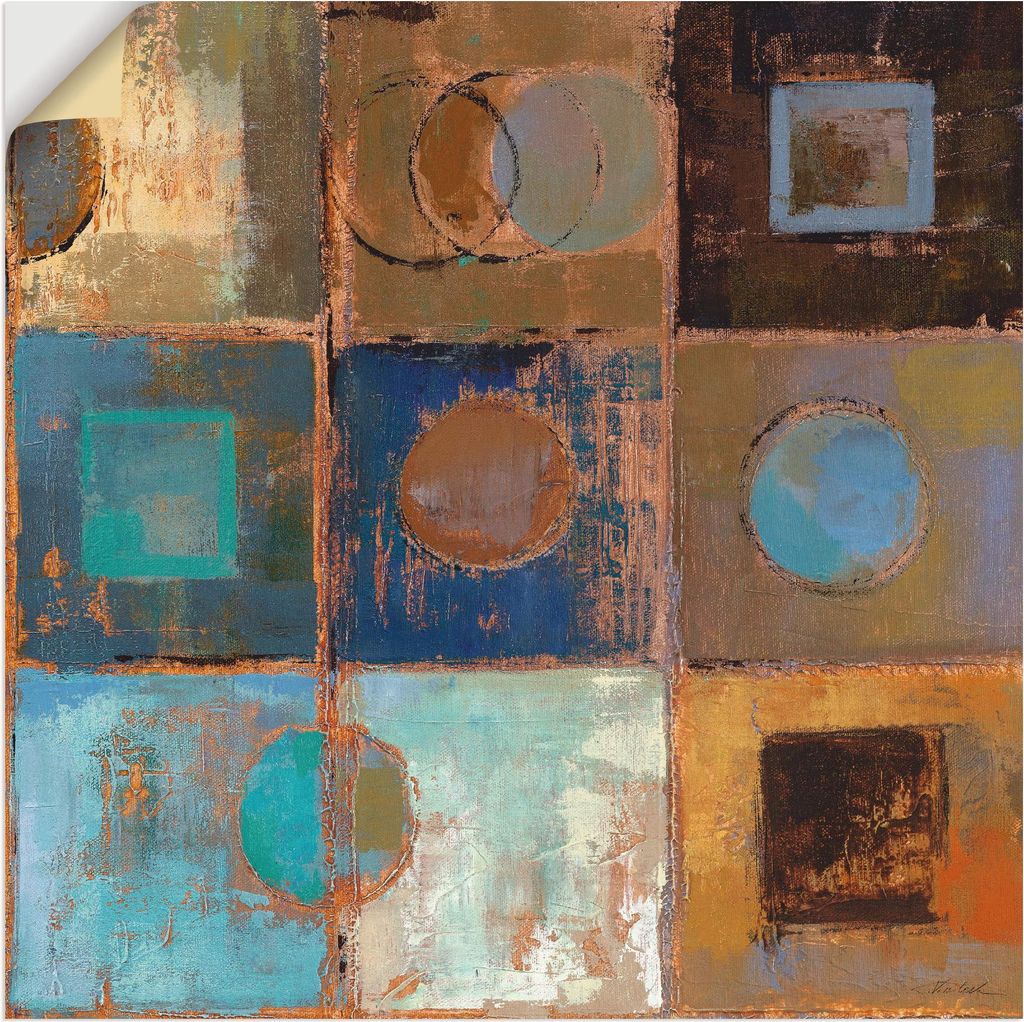 ARTland Wandbild, selbstklebend Weg passieren III Größe: 40x40 cm
