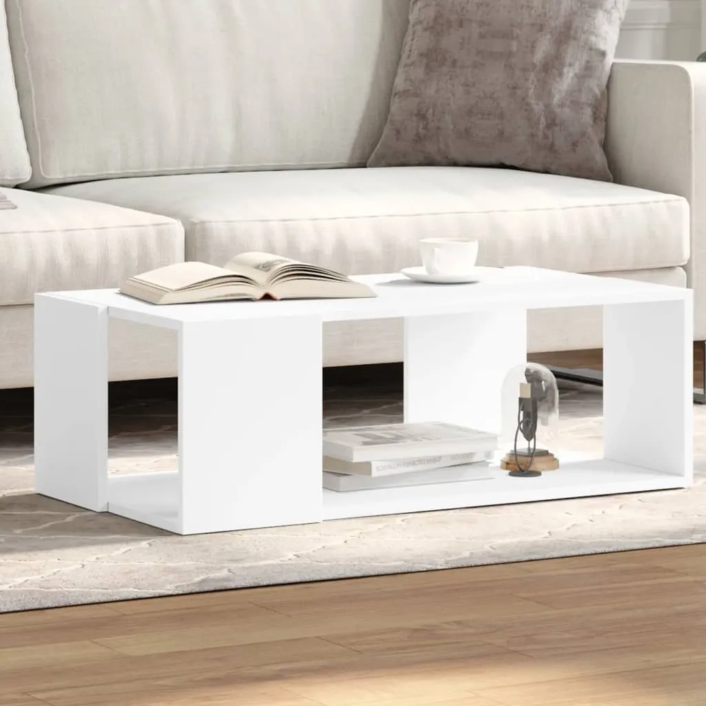 Maison Exclusive Tavolino da Salotto Bianco | Mobili Design 89,5cm