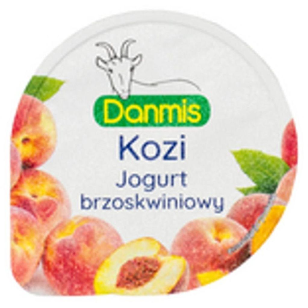 Kozi jogurt brzoskwiniowy 125g Danmis Zdjęcie produktu 
