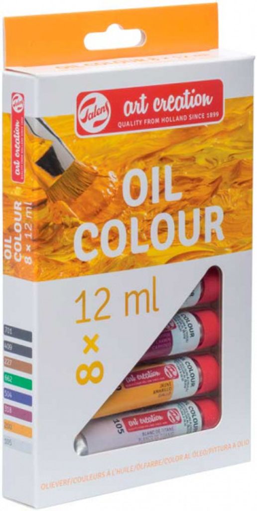 Talens Art Creation Ölfarbe Set 8 x 12 ml