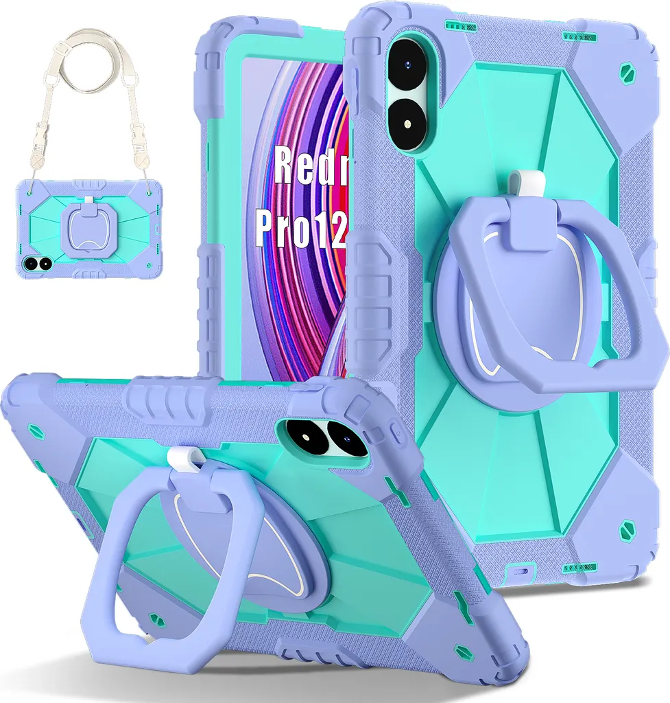 Custodia Xiaomi Poco Pad & Redmi Pad Pro 5G Viola | Protezione Rugged
