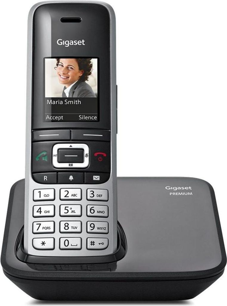 Téléphone Fixe Sans Fil Gigaset Premium 100 Noir Image du produit 