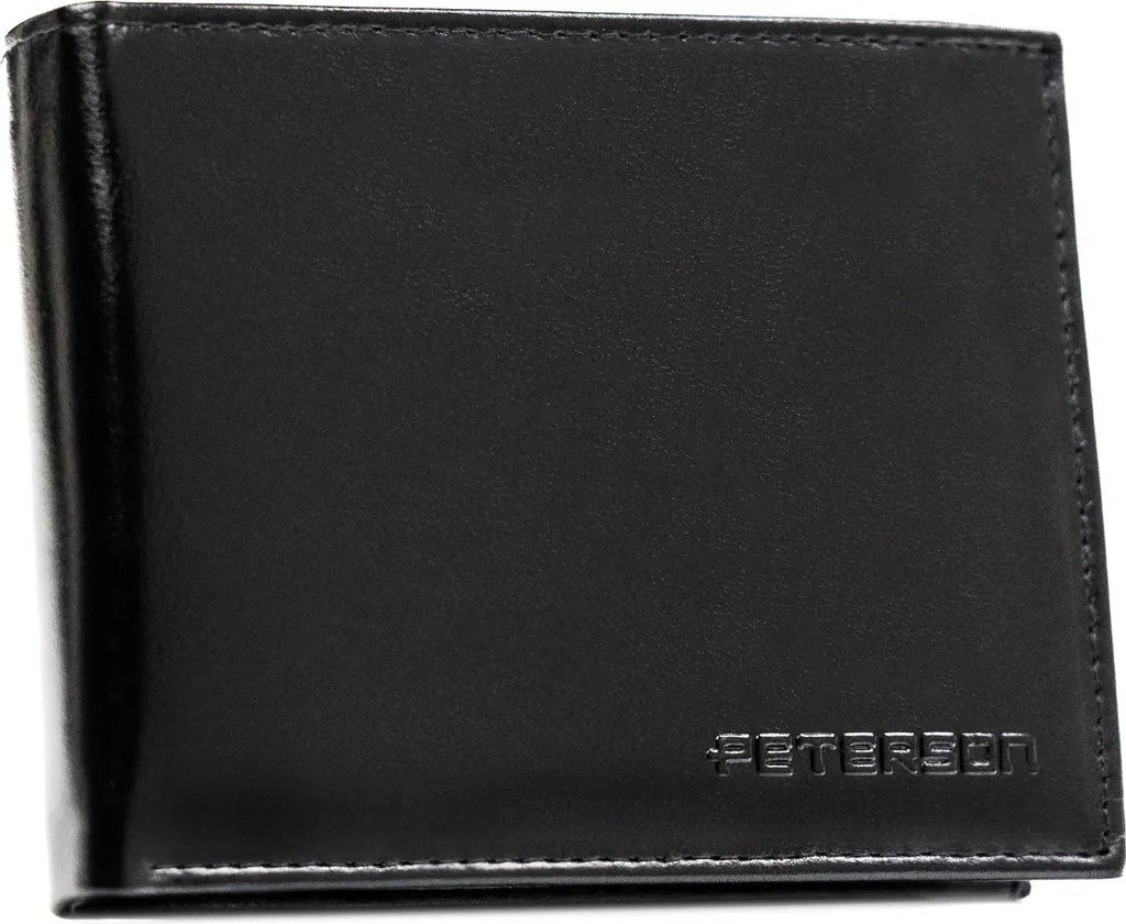 Portafoglio Peterson PTNN992NGV in Vera Pelle | Eleganza da Uomo RFID