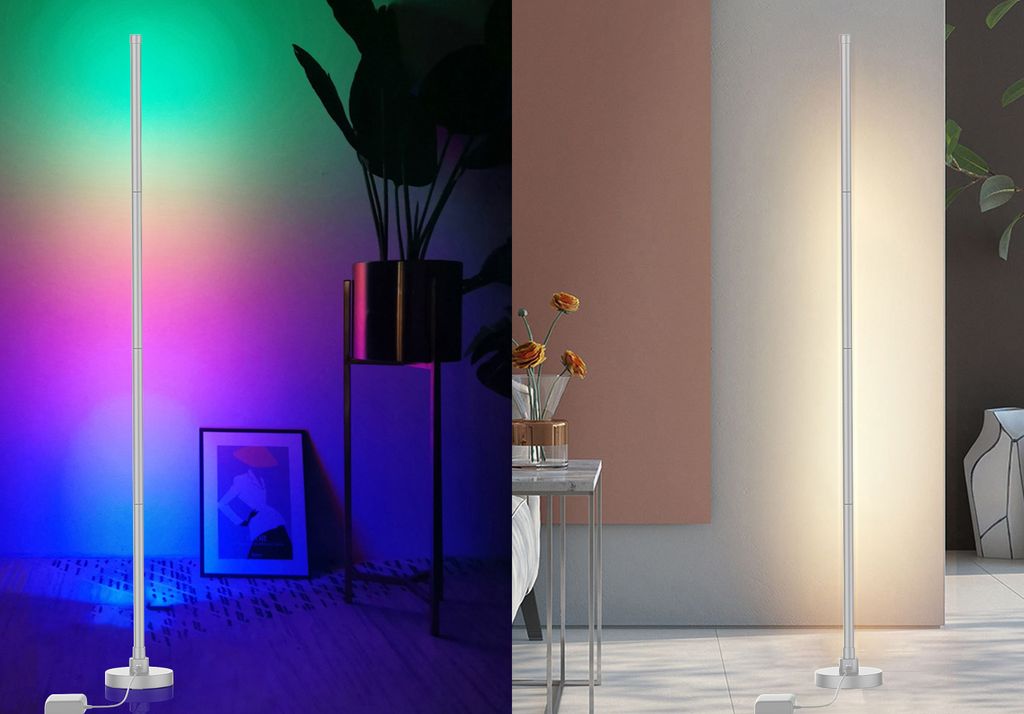Northpoint LED Stehlampe Ecklampe mit Fernbedienung Produktbild 5