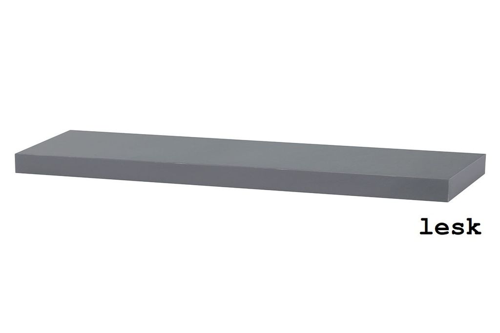 Bolicku -Wand 80 cm, MDF, Farbe grau hoher Glanz, in Schutzfolie gepackt - p -005 Grau
