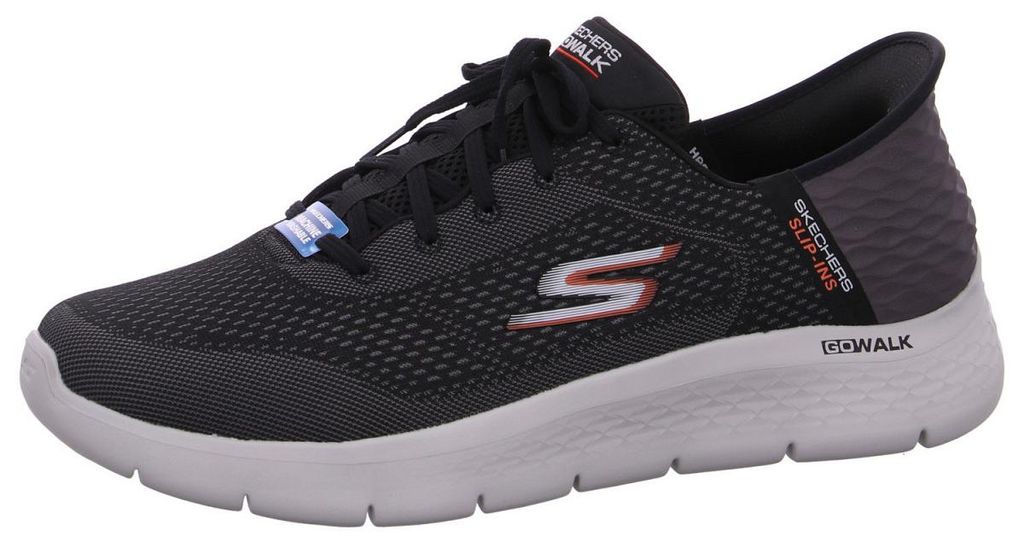 Skechers Go Walk Flex Trainingsschuh Schwarz in Gr. 47