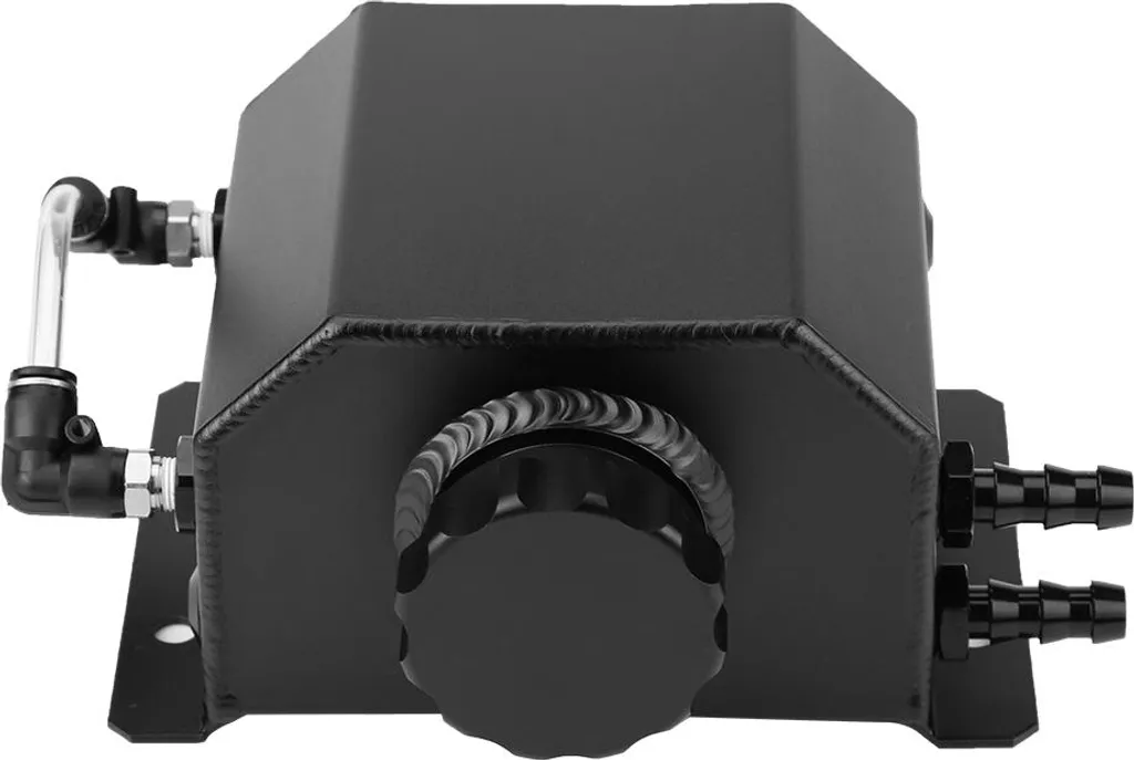 Pot Respirant en Alliage Aluminium Noir avec Système de Filtre à Gaz