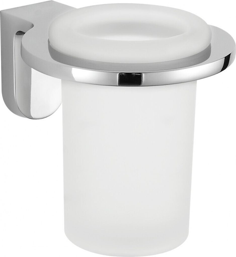 Mexen Lea Zahnputzbecher, Chrom - 7026038-00