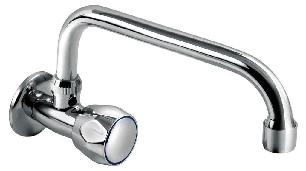 Chrom Einhebel Waschbeckenarmatur mit zeitlosem Design und hochwertigem Keramikventil