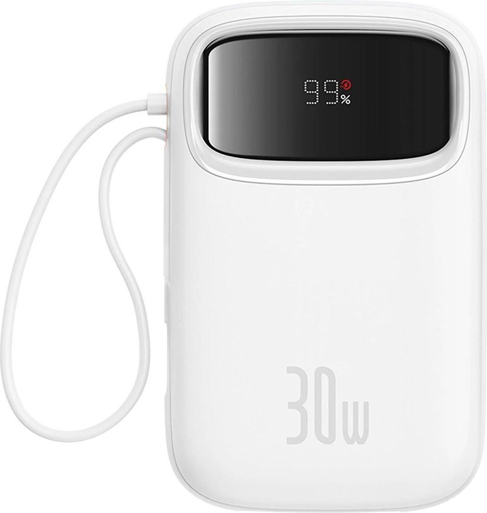 Baseus QPow2 Lithium Polymer (LiPo) 10000 mAh Weiß Produktbild 