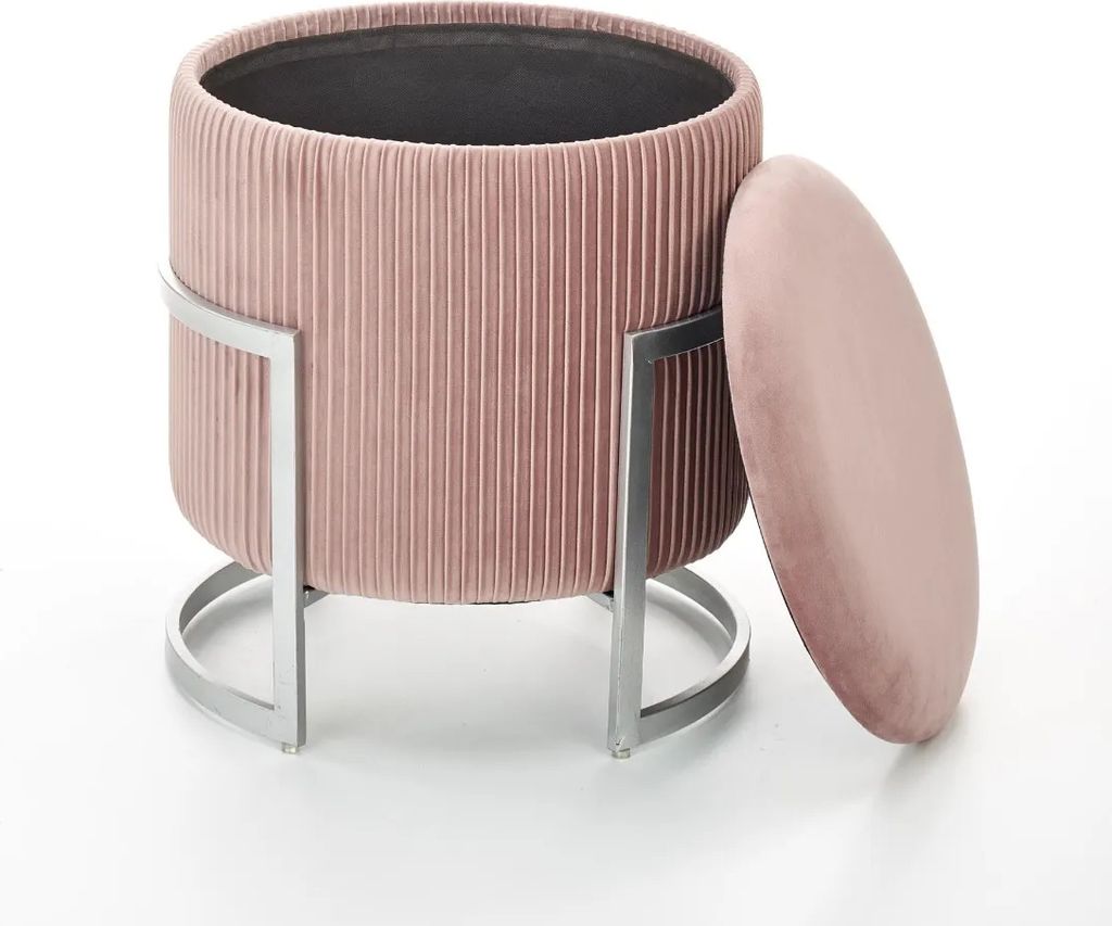 Halmar Hocker mit Stauraum Cricket - hellrosa Produktbild 16