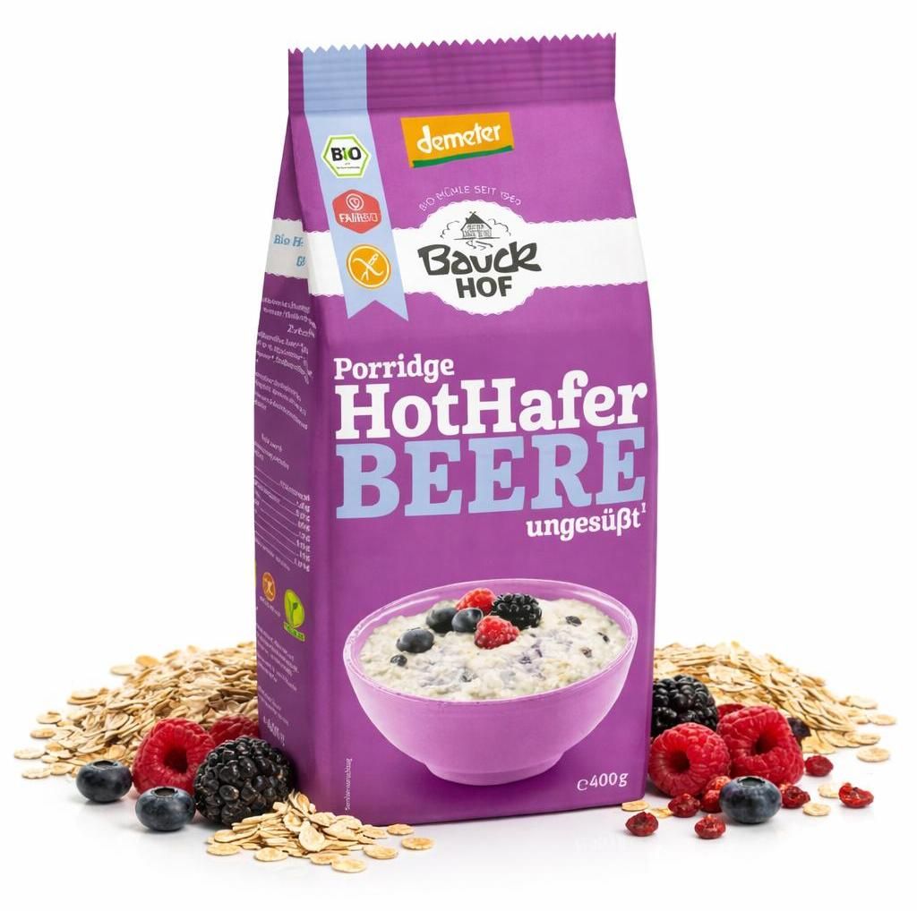 HotHafer - Porridge ai frutti di bosco 400g Immagine del prodotto 