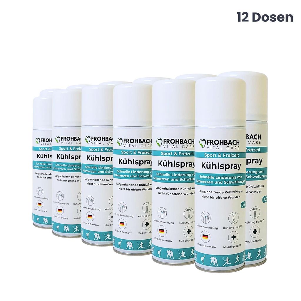 Frohbach - Kühlspray zur schnellen Linderung von Schmerzen Produktbild 