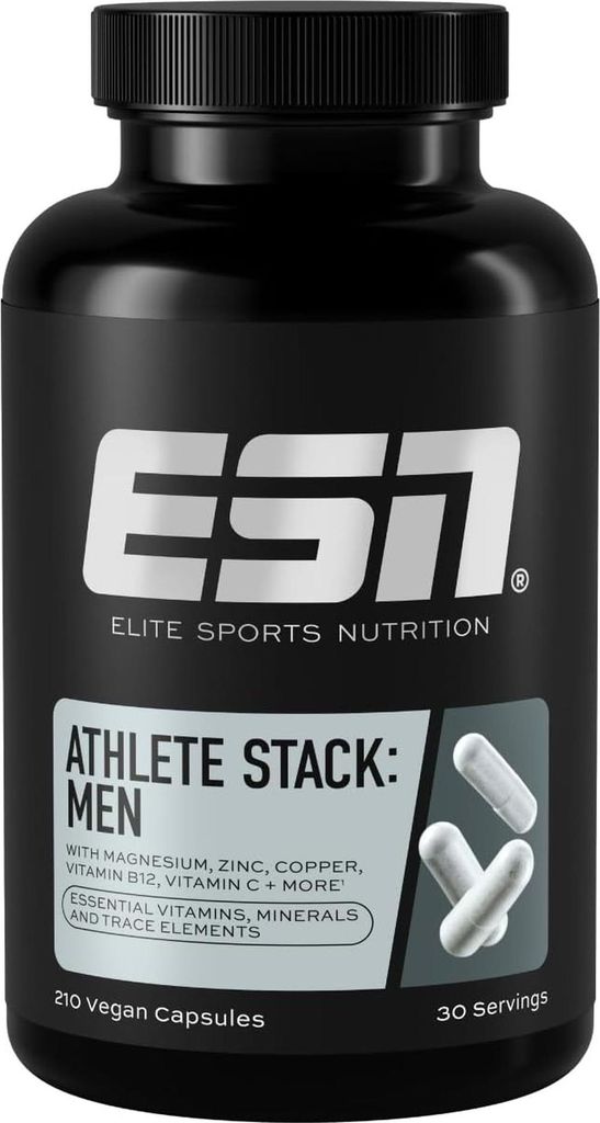 ESN Athlete Stack Men-210 vegane Kapseln