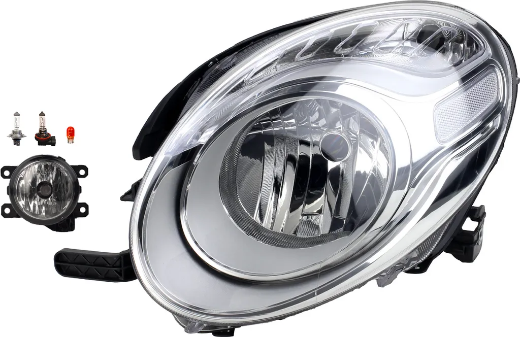 Upgrade Faro Fiat 500L Johns Sinistro H7 Fendinebbia | Compatibile OEM