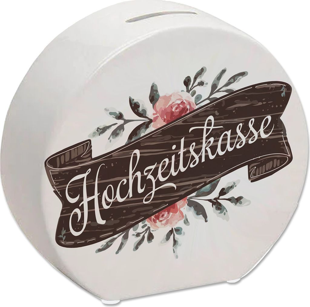 Hochzeitskasse Aquarell Spardose