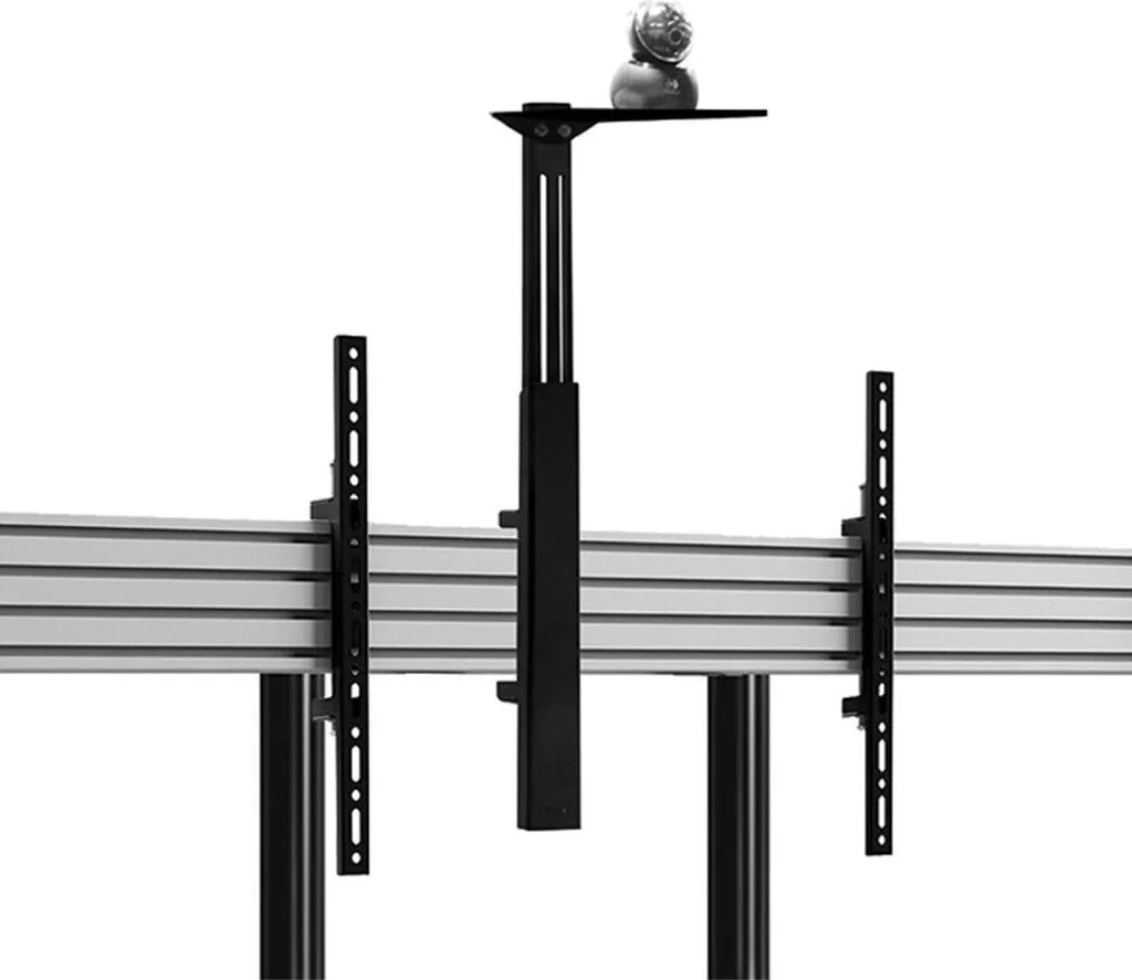 Support écran B-Tech BT8390-SA/B pour fixer caméra sur rail