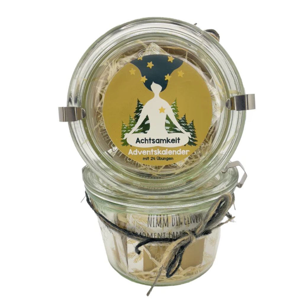 Rubbel Adventskalender Achtsamkeit im Weckglas Produktbild 