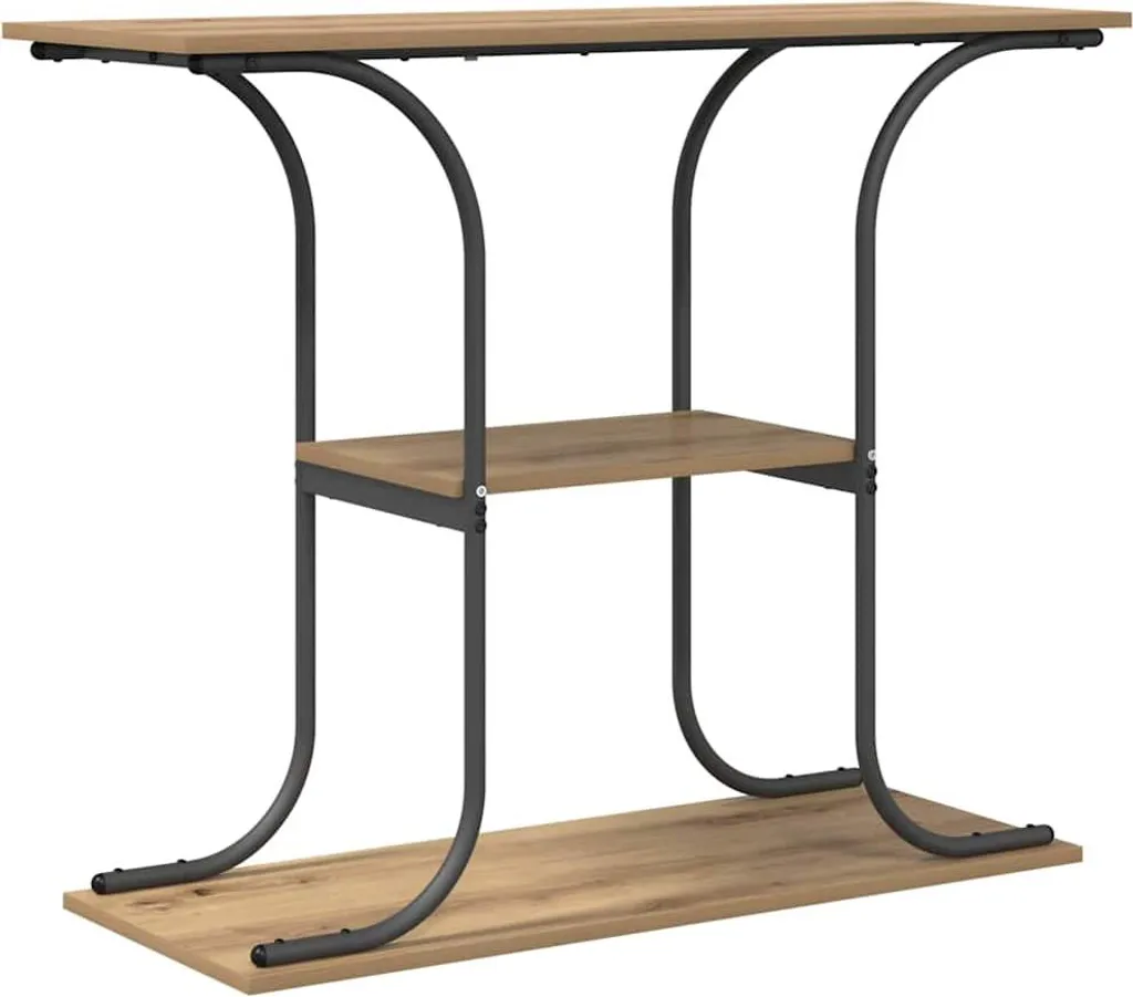 SYFAX™ Tavolo consolle Rovere artigianale 101 x 35 x 80,5 cm