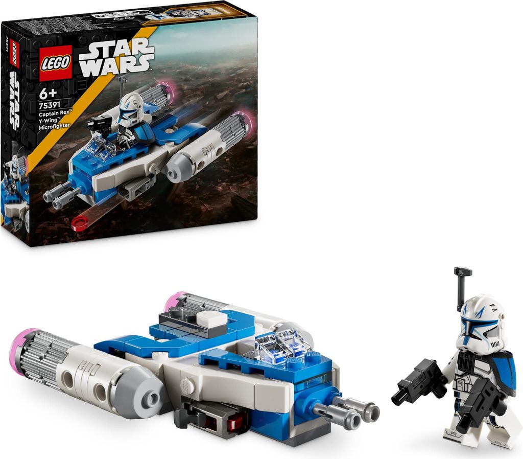 LEGO Star Wars Mikrostíhačka Y-WingTM kapitána Rexe, Sada Obrázek produktu 