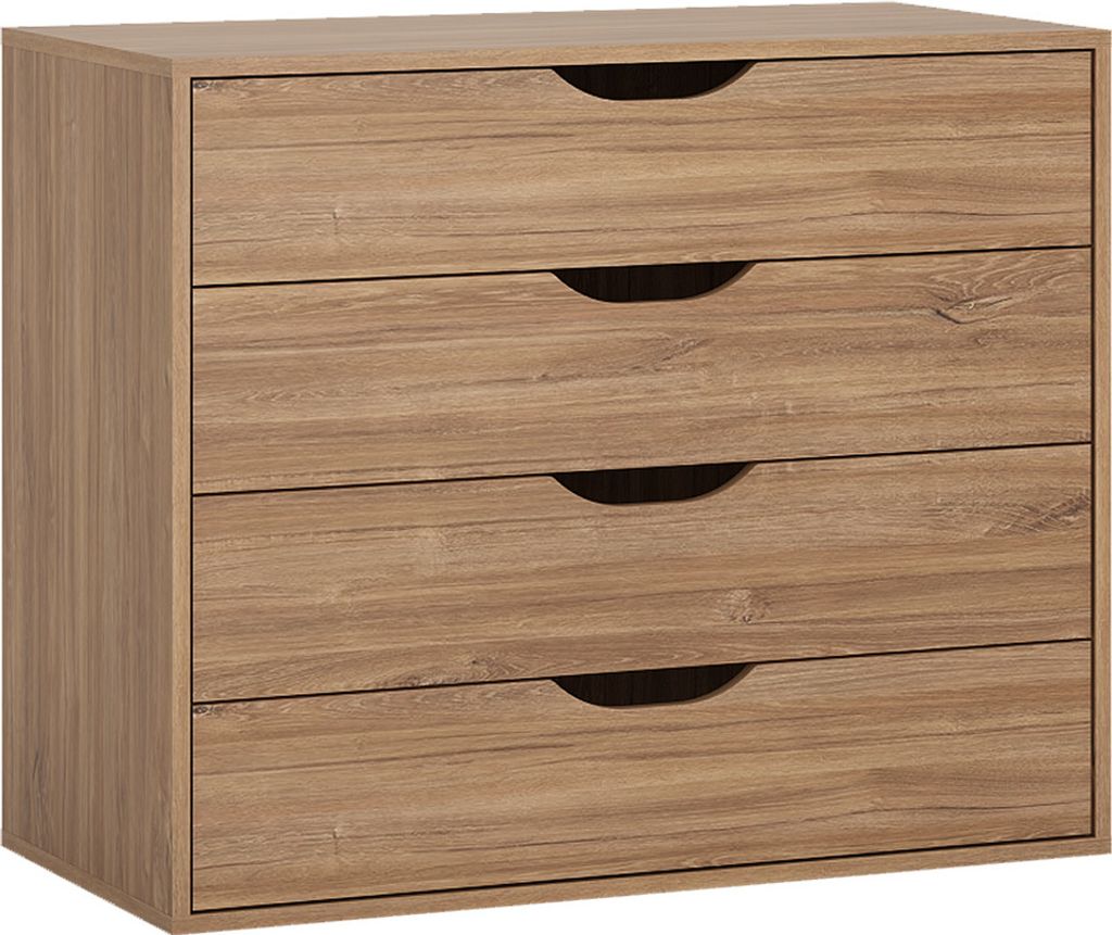 Schubladenkommode für Kleiderschrank, Eiche, MANAGUA-129