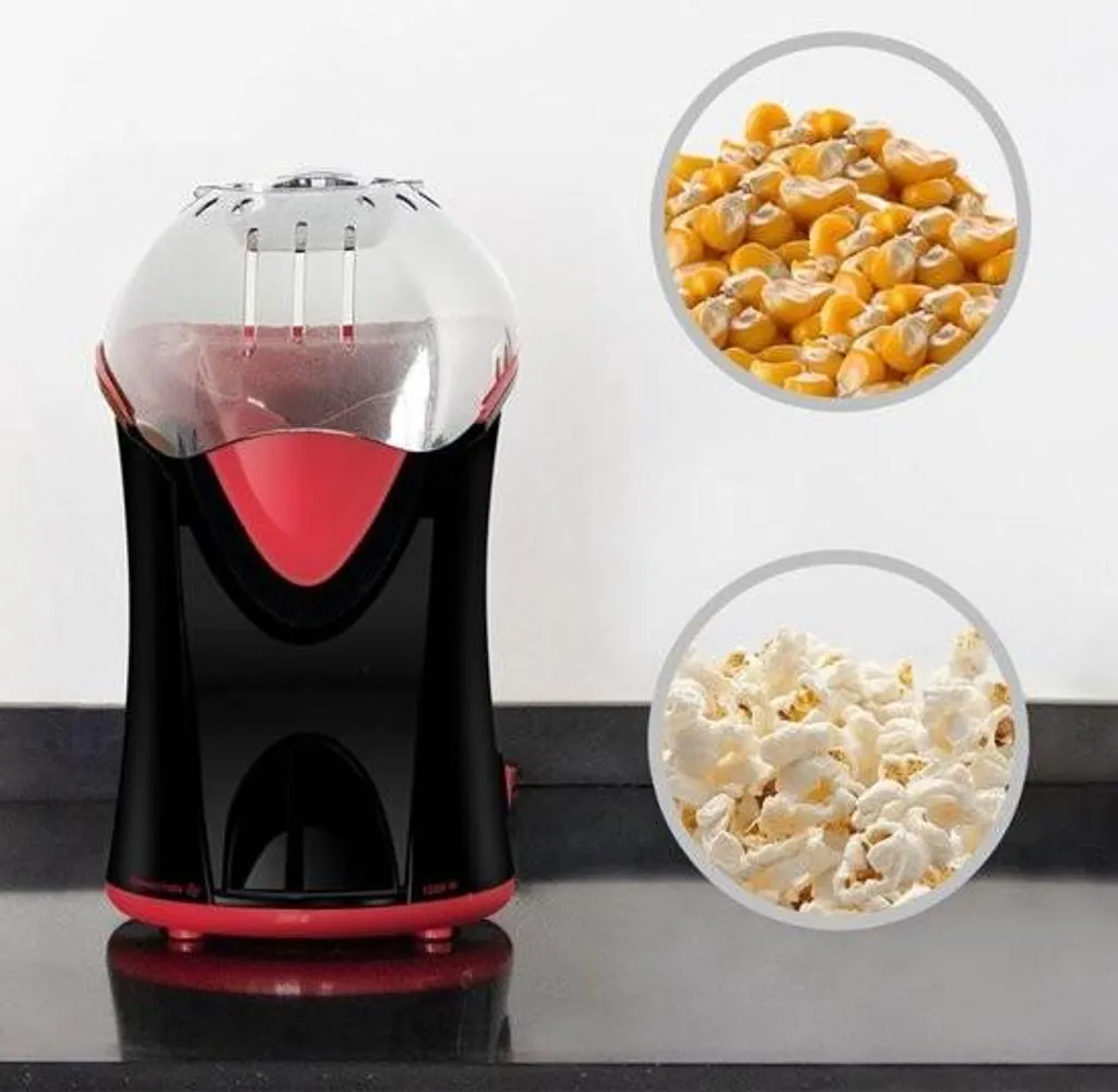 Machine à pop-corn pour soirée cinéma maison 1200W avec doseur pratique - 3