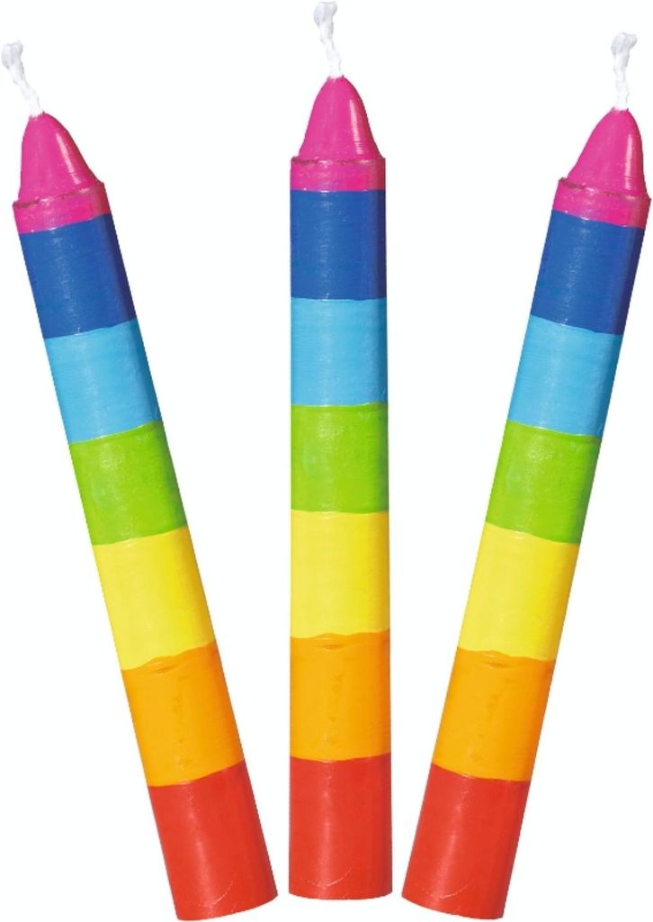 Goki 60860, Vosk, Vícebarevný, Narozeniny, CE, 100 mm, 10 Obrázek produktu 