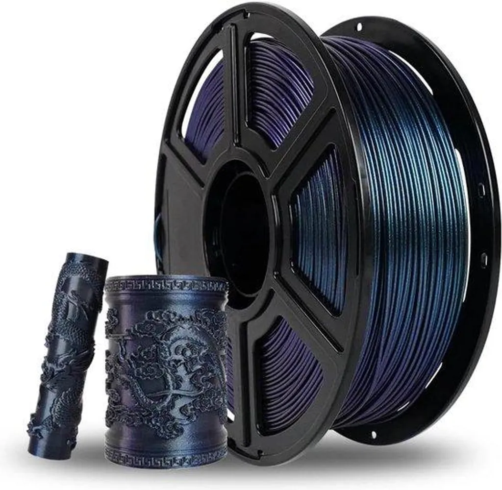 Filament PETG anti-blocage haute précision 1.75 mm caméléon brun 1 kg