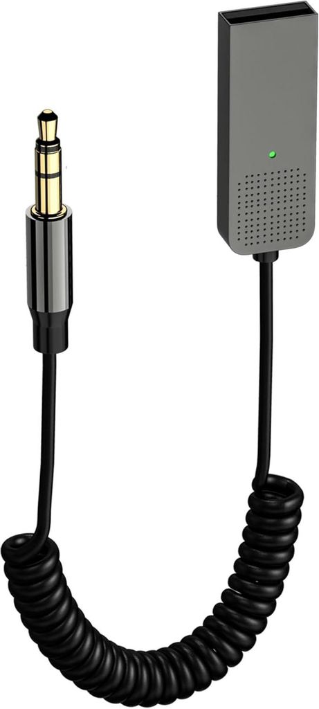 Bluetooth 5.2 Adapter mit Mikrofon - USB auf 3.5mm für Produktbild 