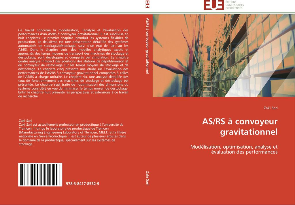 AS/RS à convoyeur gravitationnel