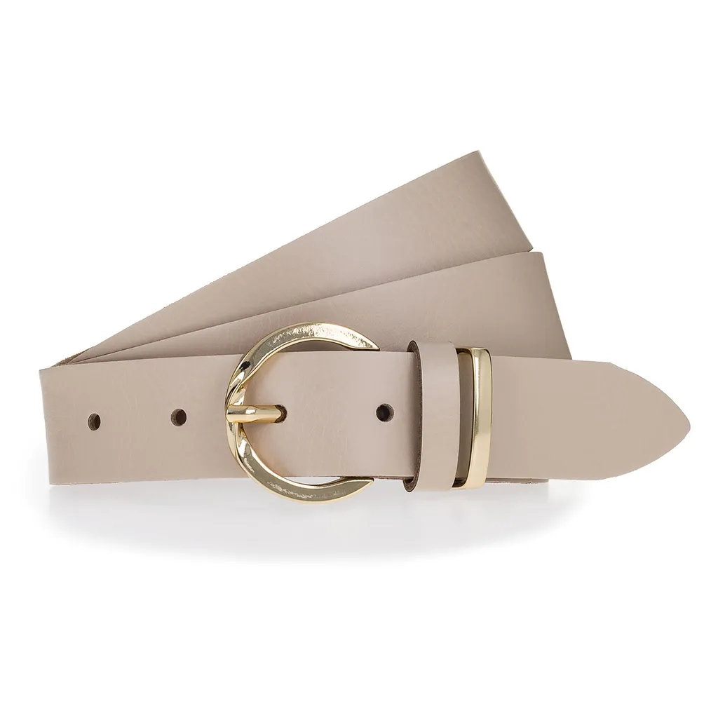 Cintura Vanzetti 30mm Pelle Avorio W80 - Accessorio Donna Elegante - 3