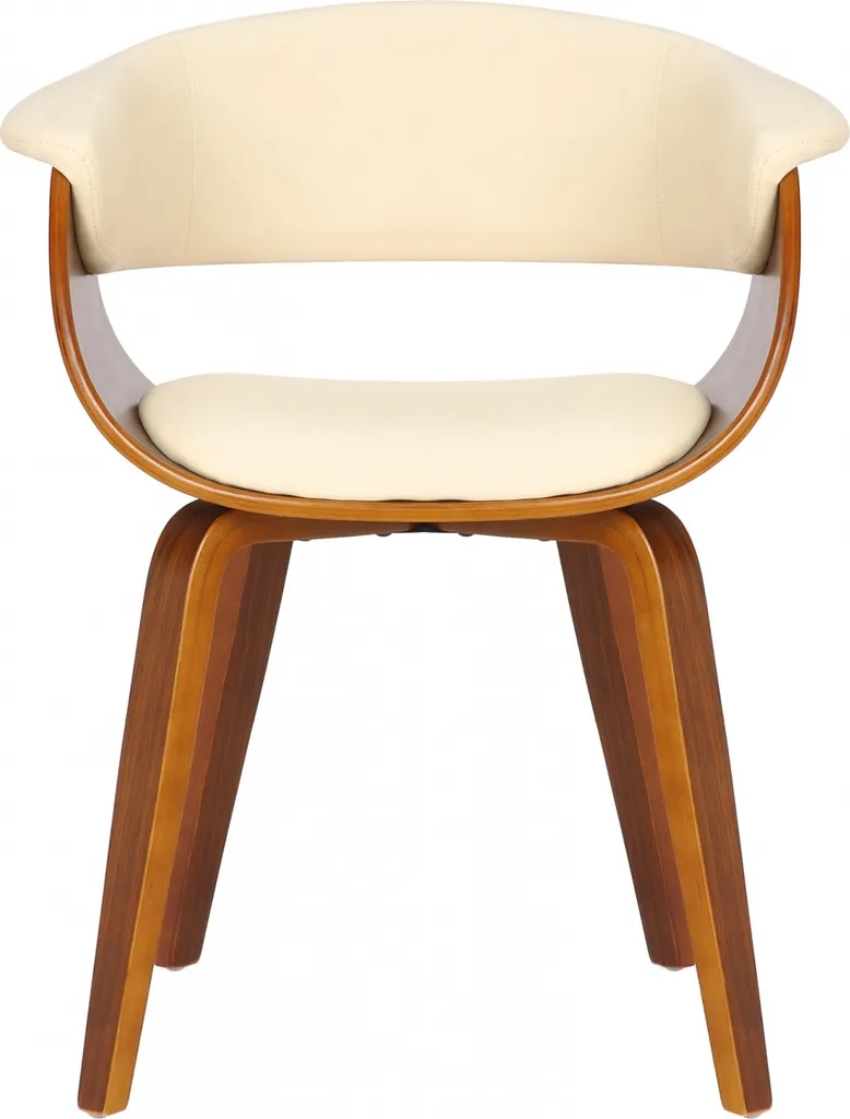 Chaise Bruce Crème : Solution Anti-Taches en Similicuir pour Salle à Manger - 11