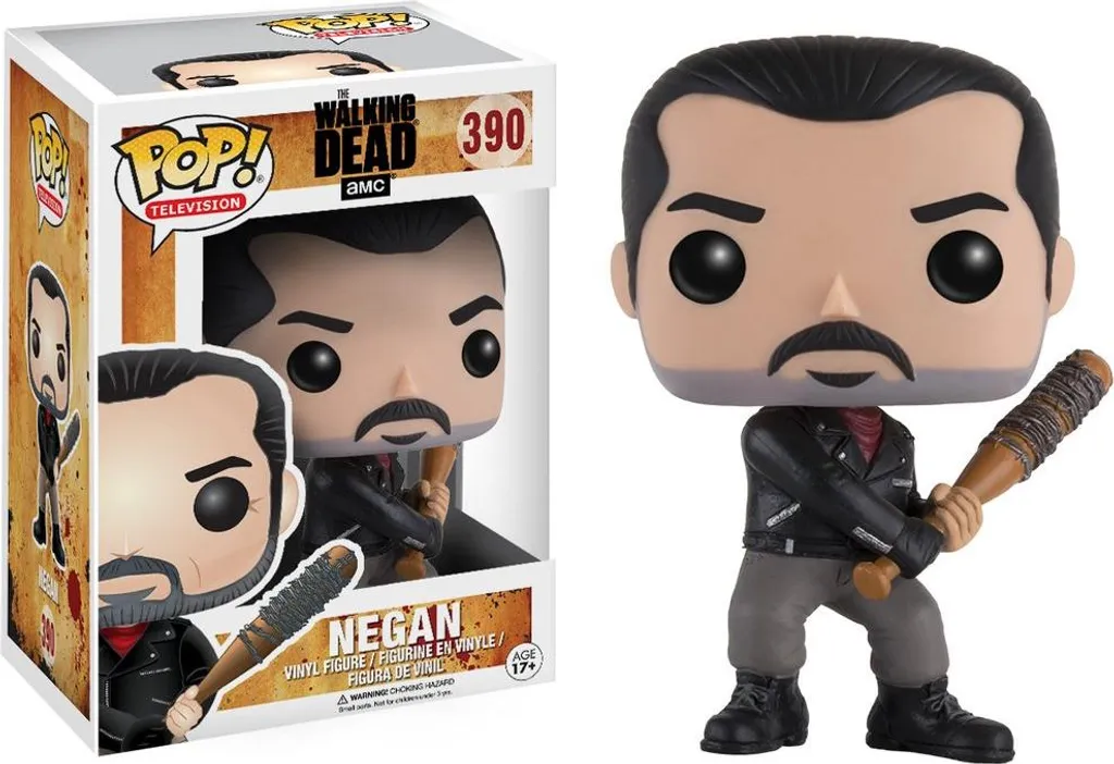 Figurine Funko Pop Negan The Walking Dead vinyle de collection 9 cm