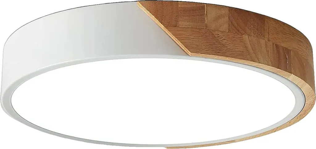 Lampada LED Soffitto 30x30x5 cm Bianca | Design Slim Dimmerabile Regolabile
